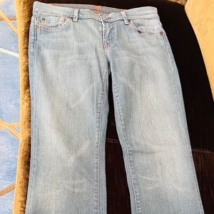7 For All Mankind Bootcut Denim Jeans - Size 30